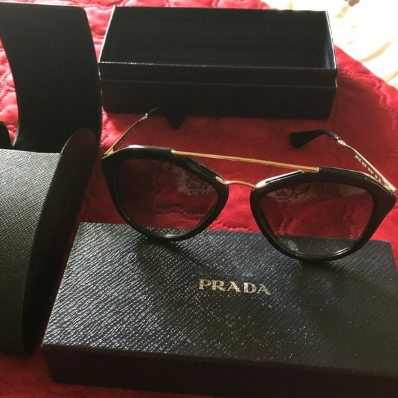 100% AUTHENTIC Prada Sunglasses Cinema 12QS 1AB0A7 main image 4